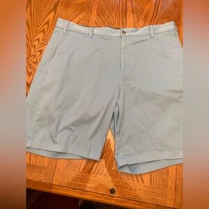 Nautica Men's Sky Blue Flat Front Shorts